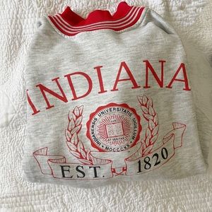 Vintage Indiana University Crewneck Sweatshirt size Large